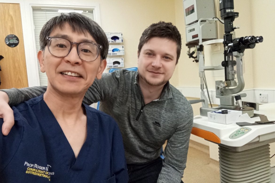 Mans Eye Rebuilt After Eight Painstaking Operations Following Car Crash