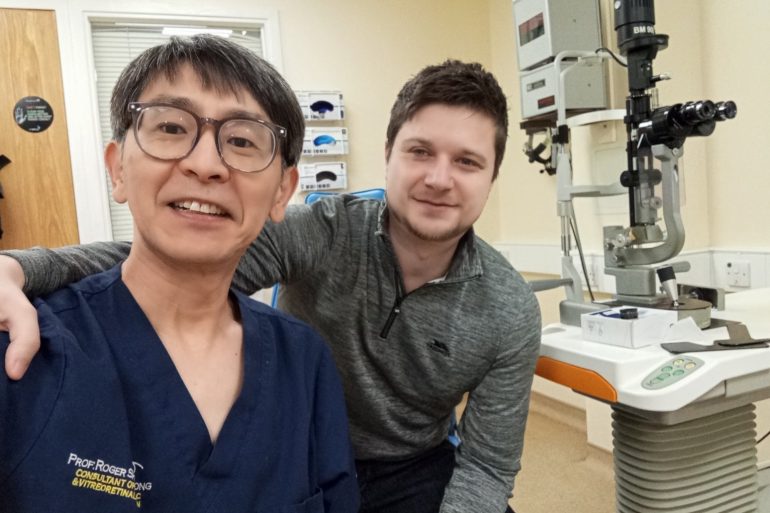 Mans Eye Rebuilt After Eight Painstaking Operations Following Car Crash