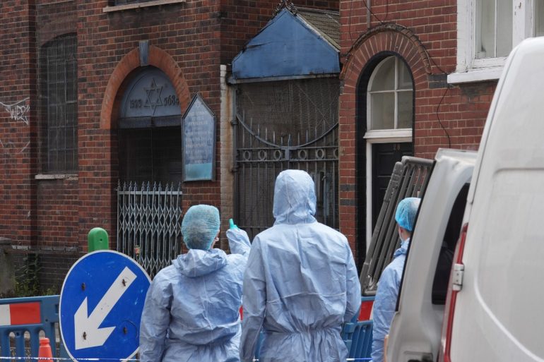 Suspected Arson Attack At Former Synagogue In East London