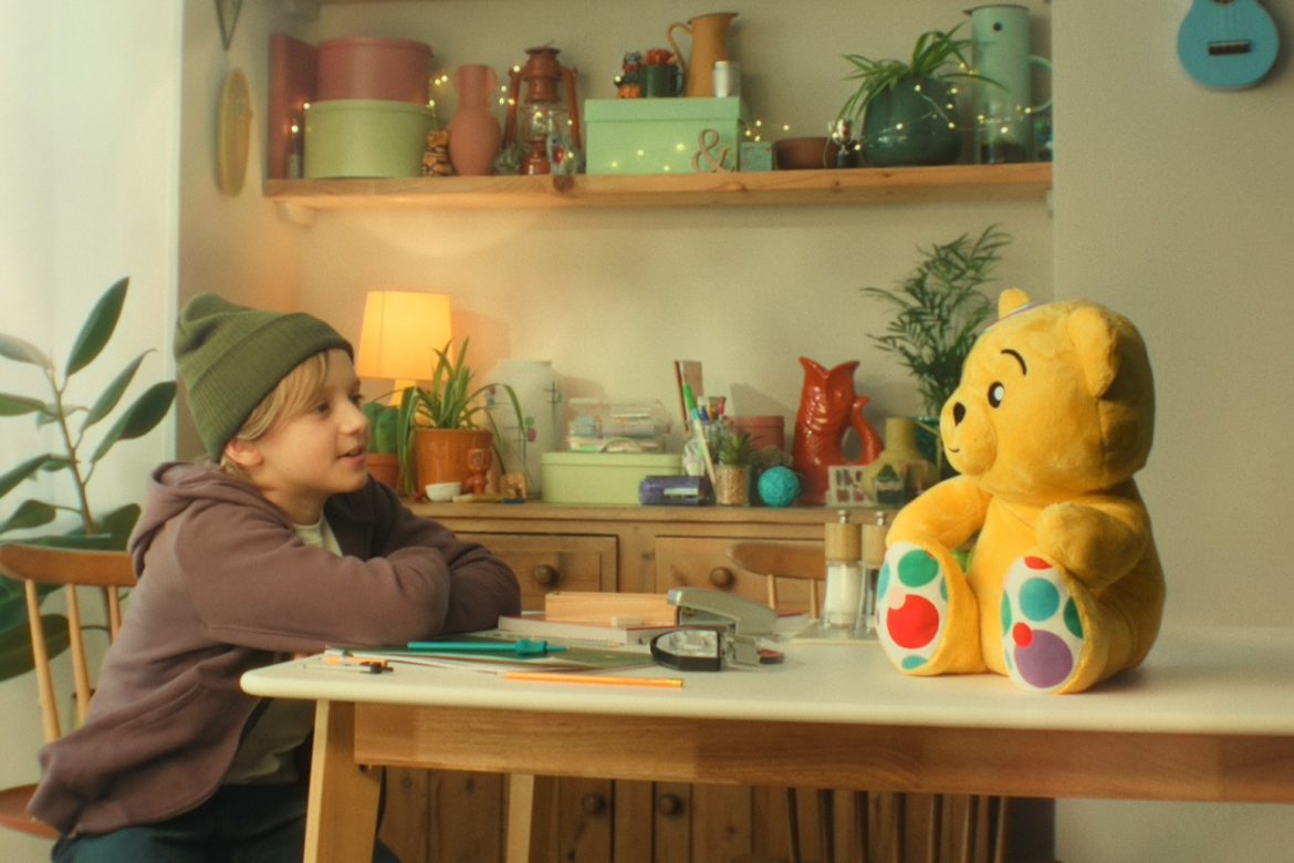 Pudsey Bear Finds Voice For Children In Needs Mental Health Campaign