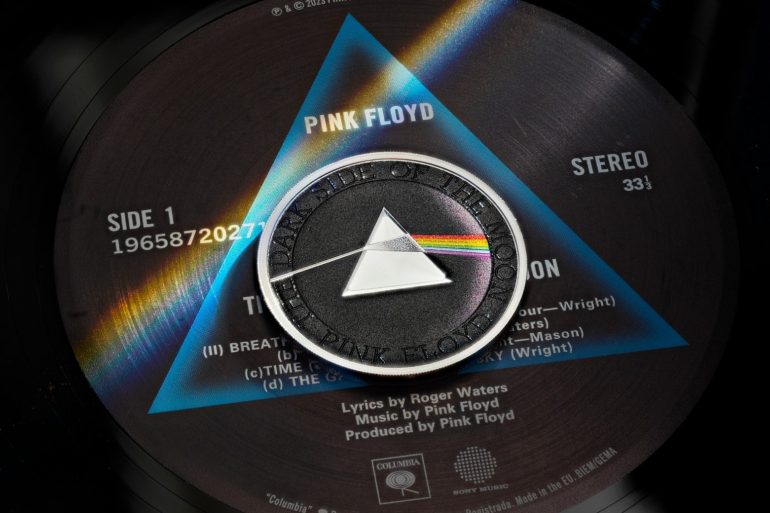 Pink Floyd Rainbow Prism Effect Coins Launched By The Royal Mint