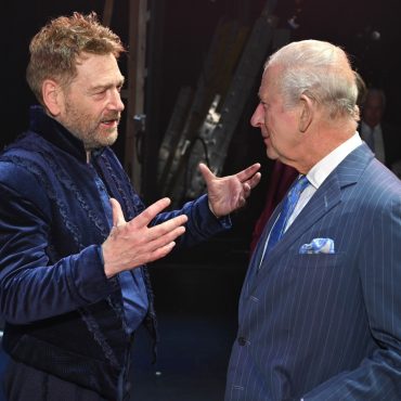 Charles Delights Theatregoers As He Takes Seat At Sold Out Show