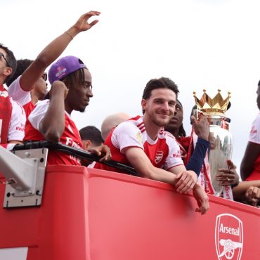 Declan Rice Vows Arsenal Will Be Coming Back For More During Bus Parade