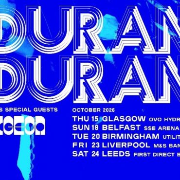 Duran Duran Announce 2026 UK Arena Tour Dates