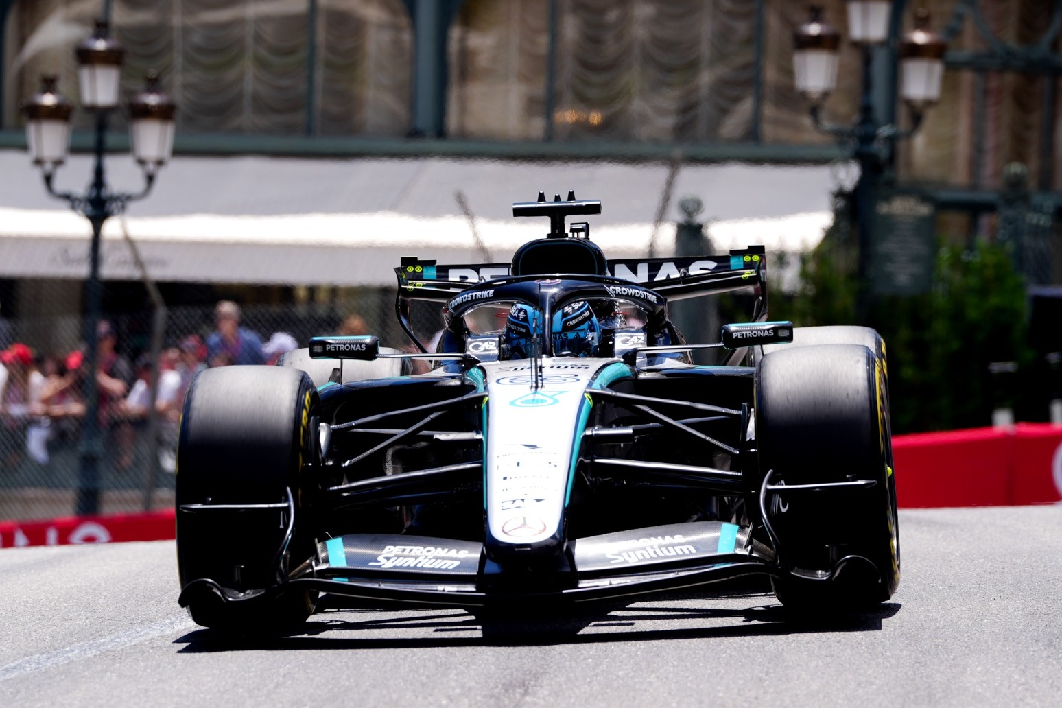 George Russell Adamant He Is Still In Title Fight Despite Monaco Woes