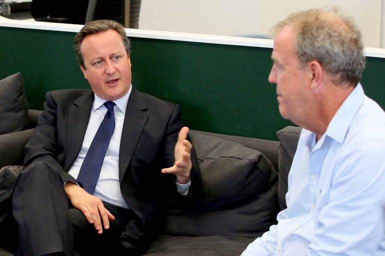 Jeremy Clarkson Reveals He Has Met Up With David Cameron To Discuss Cancer